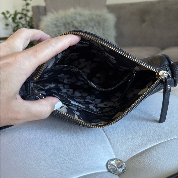 Kate Spade Black Young Lane Leather Crossbody Bag Adjustable strap purse - Picture 8 of 17